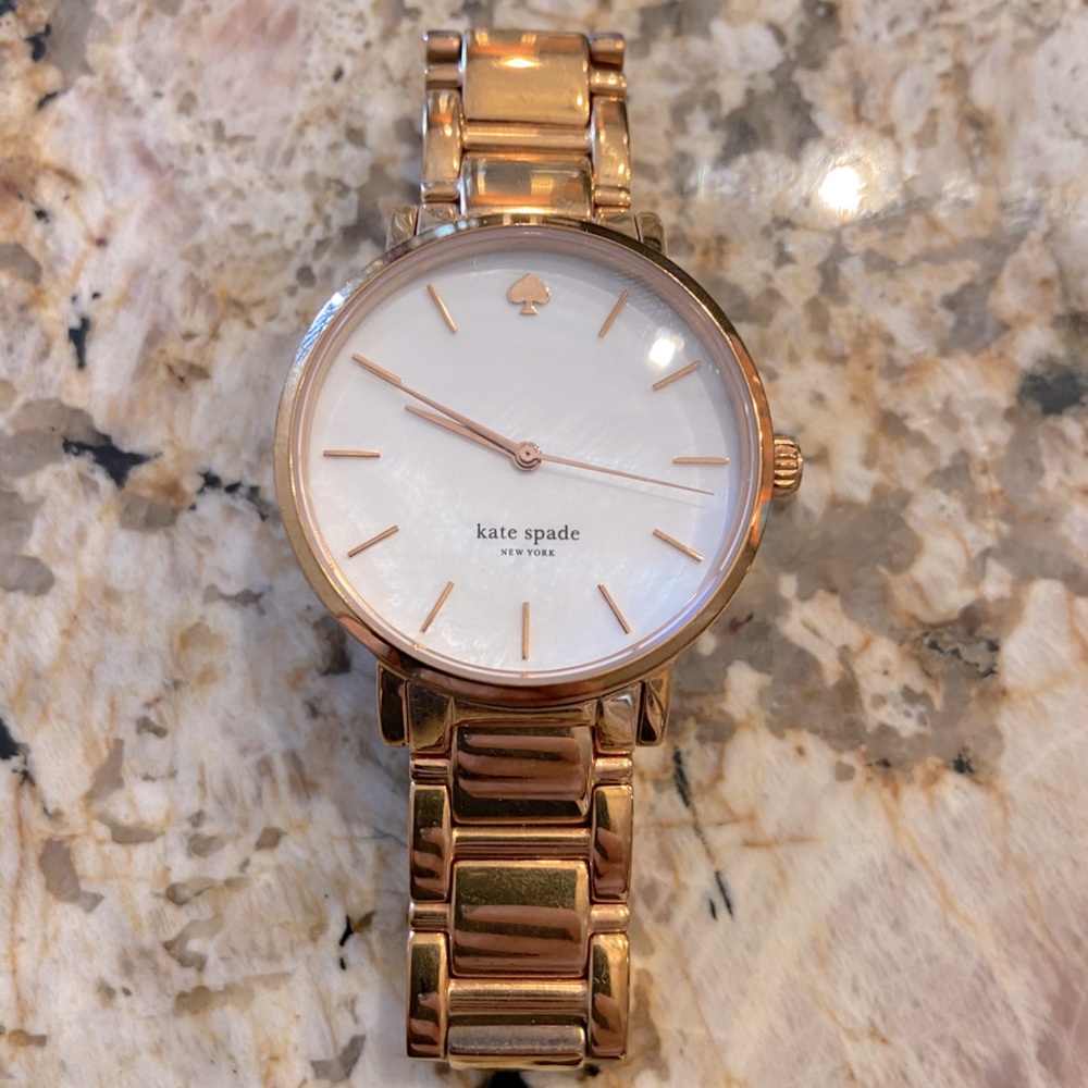 Rose gold Kate Spade Watch